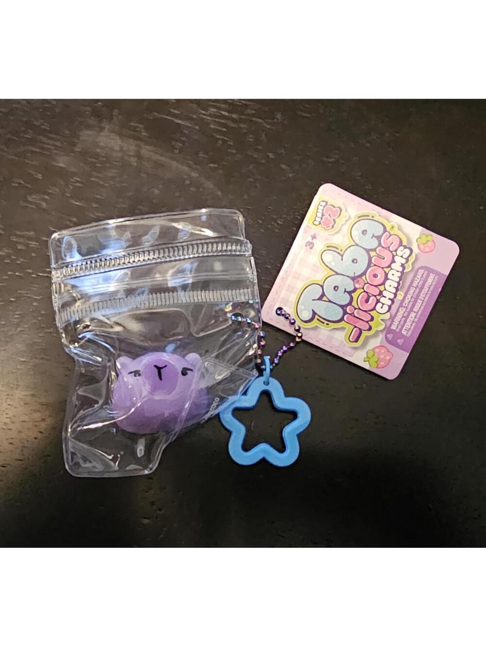 Taba licious charms Keychain squishy new rare HTF